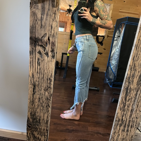 3x1 NYC distressed capri jeans - Picture 4 of 12